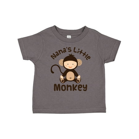 

Inktastic Nana s Little Monkey Gift Toddler Boy or Toddler Girl T-Shirt