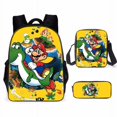thumbnail image 1 of Rick And Morty Sac d'École Trois Pièces, Sac à Dos Multi-Tailles, Sac d'École Étudiant, 1 of 3
