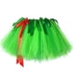 thumbnail image 5 of Falda tutú hawaiana para niñas con corona de flores, conjunto de tutú verde para niñas, falda de tul para fiestas en la playa, disfraz para bailar hula, 5 of 5