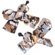 thumbnail image 4 of Baby Security Blanket Cute Cartoon Stuffed Animals Soft Snuggle Blanket - Orange, 4 of 5