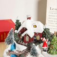 thumbnail image 2 of Christmas Rotating Music Statue Christmas Home Decoration A, 2 of 5