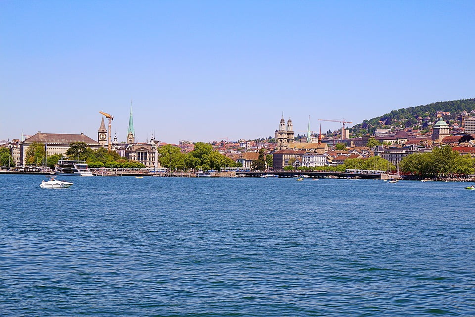  Lake  Summer Lake  Zurich  Water Zurich  Switzerland  24 Inch 