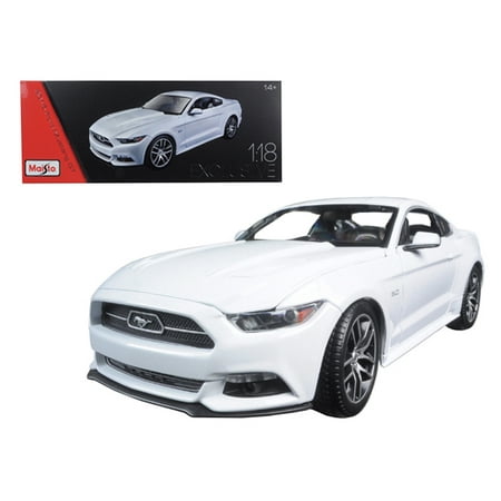 Maisto Ford Mustang GT Blanco Edición Exclusiva / Modelo de Coche Fundido a Presión mustang gt maisto Maisto Ford Mustang GT Blanco Edición Exclusiva / Modelo de Coche Fundido a Presión