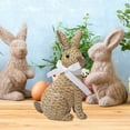 thumbnail image 4 of Steadline Resin Rabbit Garden Statue - Handcrafted Outdoor Decor For Yard Patio And Home Decoration Spring Easter Ornament Unique Artisan Craftsmanship Exquisite Details, 4 of 6