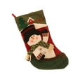 thumbnail image 1 of Wosthever Canotaje medias de Navidad árbol de Navidad decoración bolsa decoración colgante gran capacidad Santa Claus alce calcetines soporte Muñeco de nieve, 1 of 6