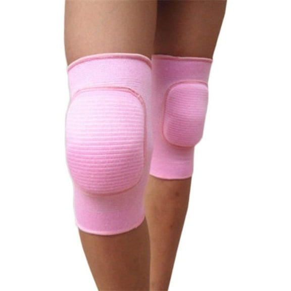 Bexikou Comfortable Anti Slip Flexible Sport Knee Pads, Fabric Pink, 10.80 x 5.90 x 10.80 inches