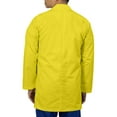 thumbnail image 3 of Panda Uniform by HeedFit Men's 31" Lab Coat Custom Fit, 10XL, Yellow, 3 of 6