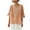 Red, variant on Women's 3/4 Sleeves Embroidery Tops Casual Loose Fit V Neck T Shirts Peasant Tunic Blouses
