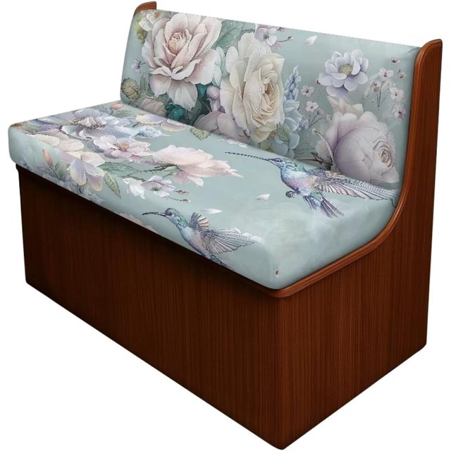 Hummingbirds RV Seat Covers Roses and Peonies Breathable Soft Slipcover Cushion Covers Decor Camper Slip Covers for RV Furniture Protectors