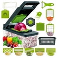 thumbnail image 2 of 14/16 Piece Multifunctional Vegetable Cutter Household Vegetable Cutter Silk Scraper And Planer, 2 of 5