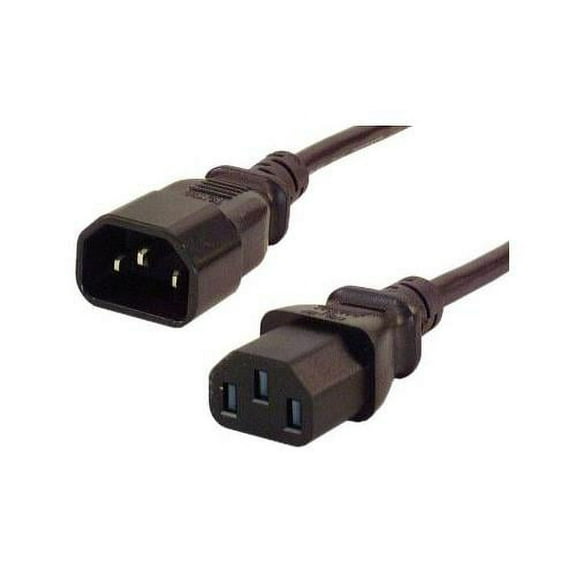 IEC M1302-15 PC Monitor Power Extension Cord ( IEC320-C14 to IEC320-C13 ) 15'