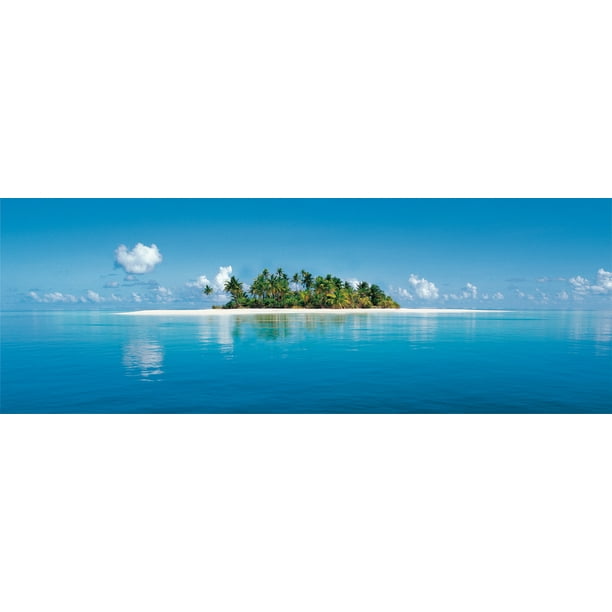 Ideal Décor Maldive Island Wall Mural - Walmart.com