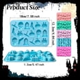 thumbnail image 3 of SeekLGT Halloween Chocolate Molds Silicone, 3D Pumpkin Hat Candy Mold Non Stick Baking Mold for Chocolate Fondant Jelly Soap Wax Resin DIY Crafts Fall Halloween Kitchen Party Supplies 1 Pc, 3 of 7