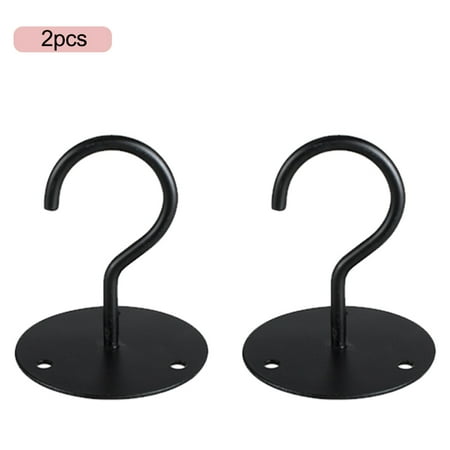 

Wrought Iron Ceiling Hook Multipurpose Wall Mounted Hook for Hanging Lantern Planter Wind Chime New
