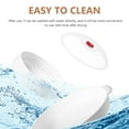 thumbnail image 2 of White Plastic Microwave Steamer for Home Use with Ventilation Holes and Heat Insulated Handle Ideal for Dumplings and Fish 1.5 L, 2 of 7