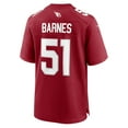 thumbnail image 3 of Men's Nike Krys Barnes  Cardinal Arizona Cardinals Team Game Jersey, 3 of 6