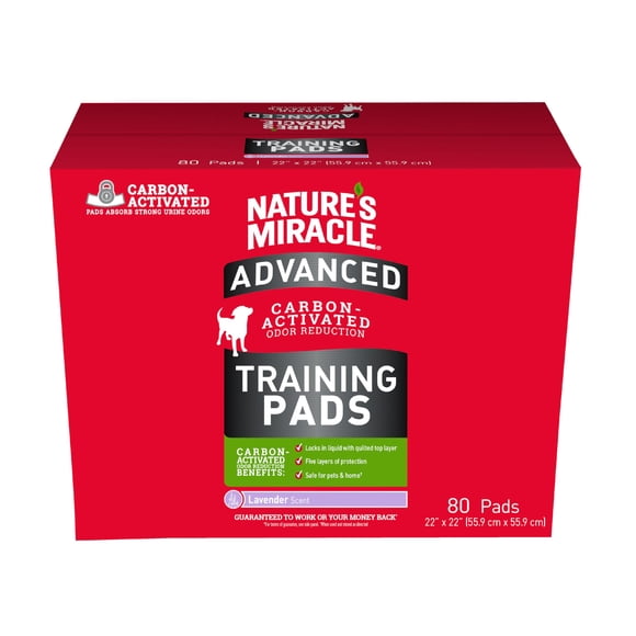 Pañales de Entrenamiento Avanzados Nature's Miracle 80 Unidades 56x56 cm