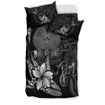 thumbnail image 4 of Ensemble de Literie Papua New Guinea - Poisson avec Fleurs Plumeria Style, 4 of 4