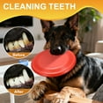 thumbnail image 5 of Uxcell Dog Flying Discs, Plastic Dog Flying Discs Resistant Bite, 9 Inches, (Blue, 1 Pcs), Intended For Medium to Large Breeds, Outdoor Activities/Training/Games/Swimming, 5 of 7