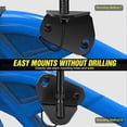 thumbnail image 3 of 2PCS 4" Rear Pillar Flag Antenna Mounting Brackets Rear LED Whip Light Brackets for Can Am Maverick X3 MAX 2017-2021 Accessories, 3 of 7