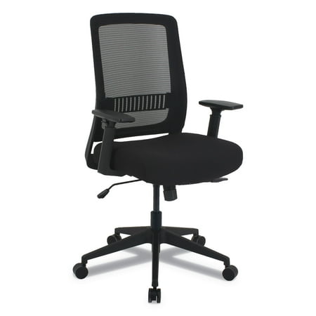 Multifunction Base - Alera EY Series Multifunction Chair, Supports up to 275 lbs., Black Seat/Black Back, Black Base