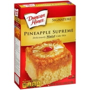 Duncan Hines Moist Deluxe Pineapple Supreme Cake Mix 18.25 oz