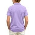 thumbnail image 6 of YUANxueke Boys School Uniform Shirt Button Up Collared Short Sleeve T-Shirts with Pocket Casual Summer Dress Shirts for 2-15 Years, 6 of 7