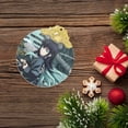 thumbnail image 5 of Demon Slayer Tokito Muichiro Glass Round Pendant Christmas Decoration Ornament For Christmas Tree, Home & Holiday Decor Gold, 5 of 7
