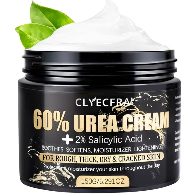 Crema de urea Clyecfra 60% con 2% de ácido salicílico 150 ml para la piel