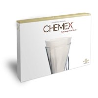Bonded Filters, Unfolded, Half Moon, 100ct, Does Not Contain Any Fabrics By Chemex