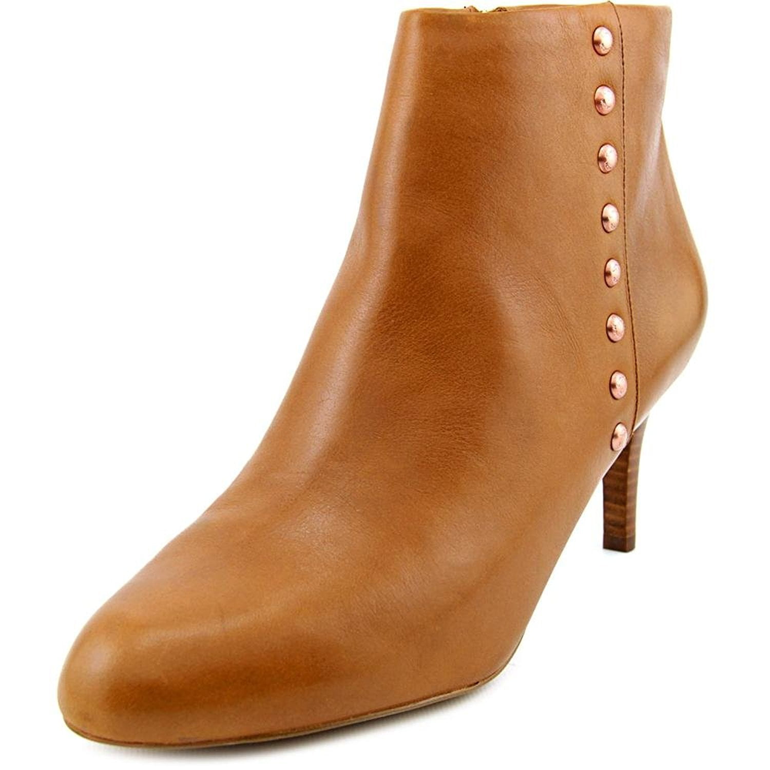 leather dress booties