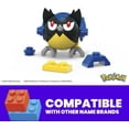 thumbnail image 3 of MEGA Pokemon Building Toy Kit Rookidee (15 Pieces) with 1 Action Figure and Ball for Kids, 3 of 6