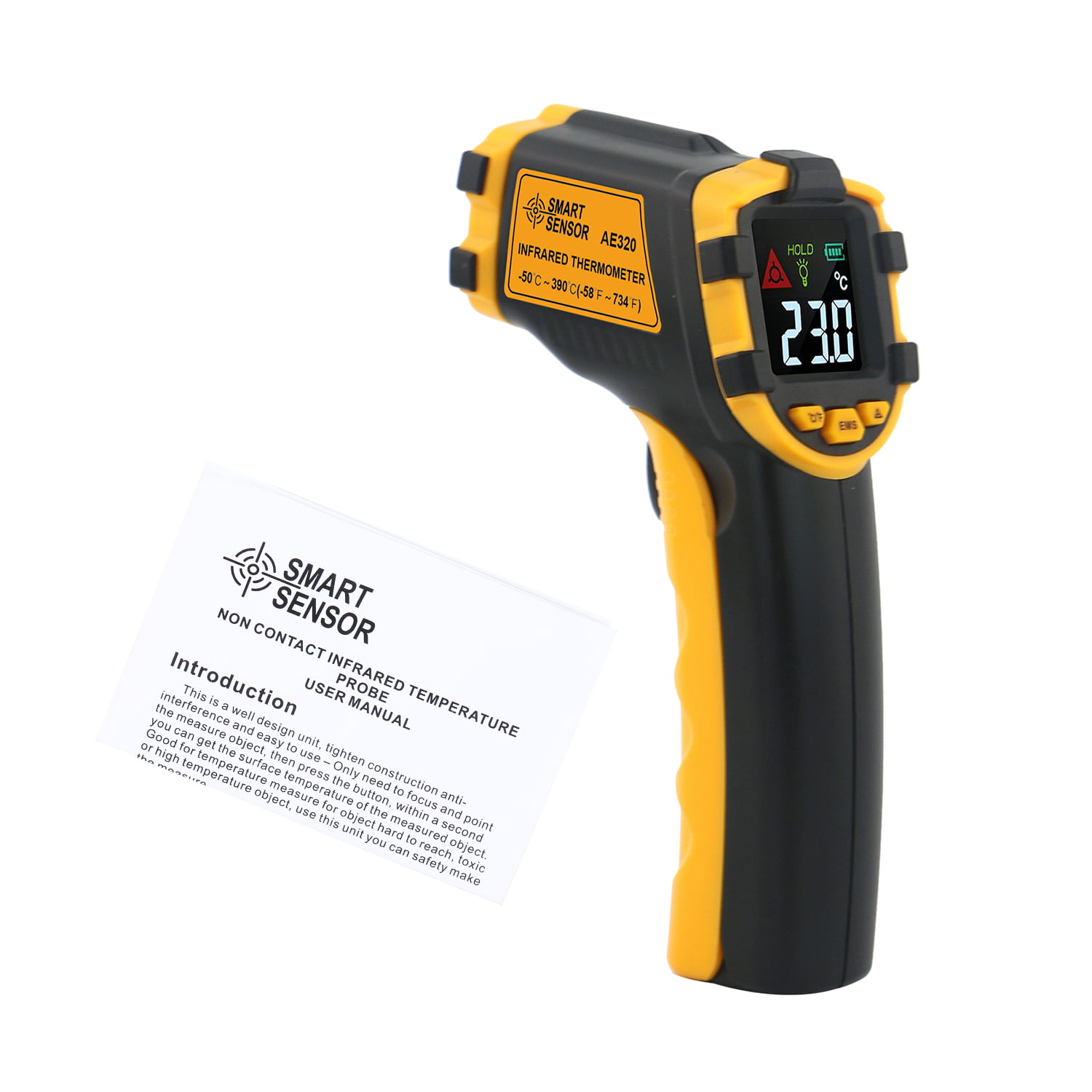 Metris Instruments Mini Infrared Thermometer Digital Compact Model