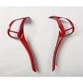 thumbnail image 3 of Fit For Nissan Rogue Red Carbon Fiber Steering Wheel Frame Cover Trim 2014-2016, 3 of 3