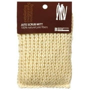 Schroeder & Tremayne, Inc. Botanical Bath Jute Scrub Mitt, 1ct