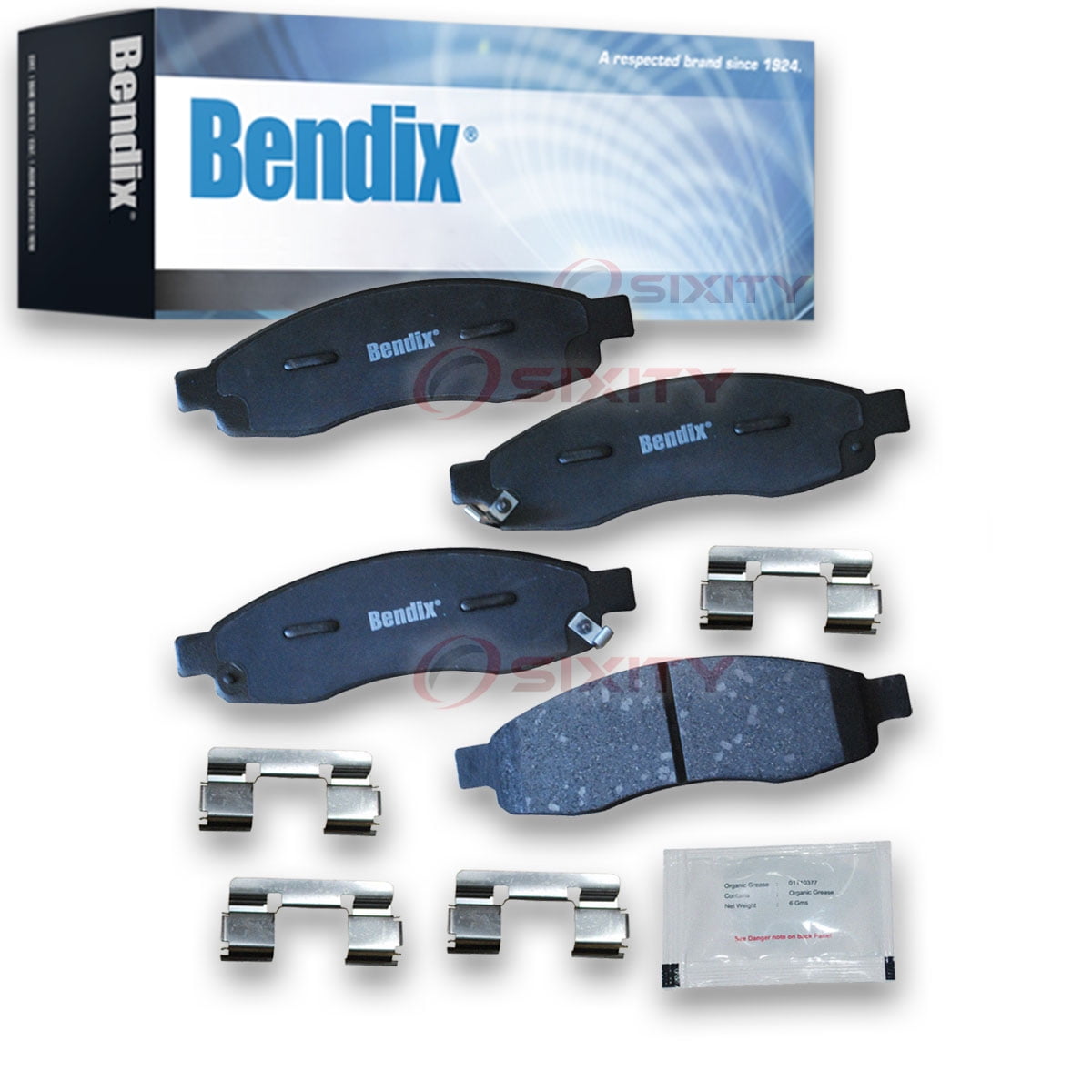 Bendix Brakes Disc Brake Pad Set Fits select: 2004-2007 NISSAN TITAN, 2004-2006 NISSAN ARMADA