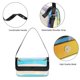 thumbnail image 3 of Bolsos de hombro para mujer Bolsos de mano pequeños transparentes de PVC transparente Monederos Hobos (negro), 3 of 6