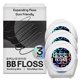 thumbnail image 1 of Hilo dental Brushmo Black Floss Expansible 150 m, 3 bobinas, 1 of 6