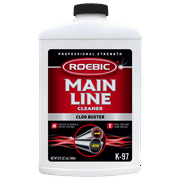 ROEBIC LABORATORIES Roebic Brand K-97 Main Line Cleaner, for Sewer and Septic Systems - 32 Oz, Liquid