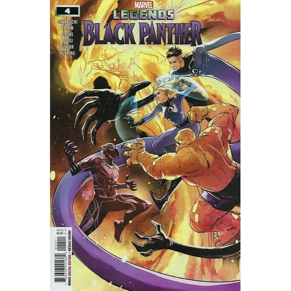 Black Panther Legends #4 VF ; Marvel Comic Book