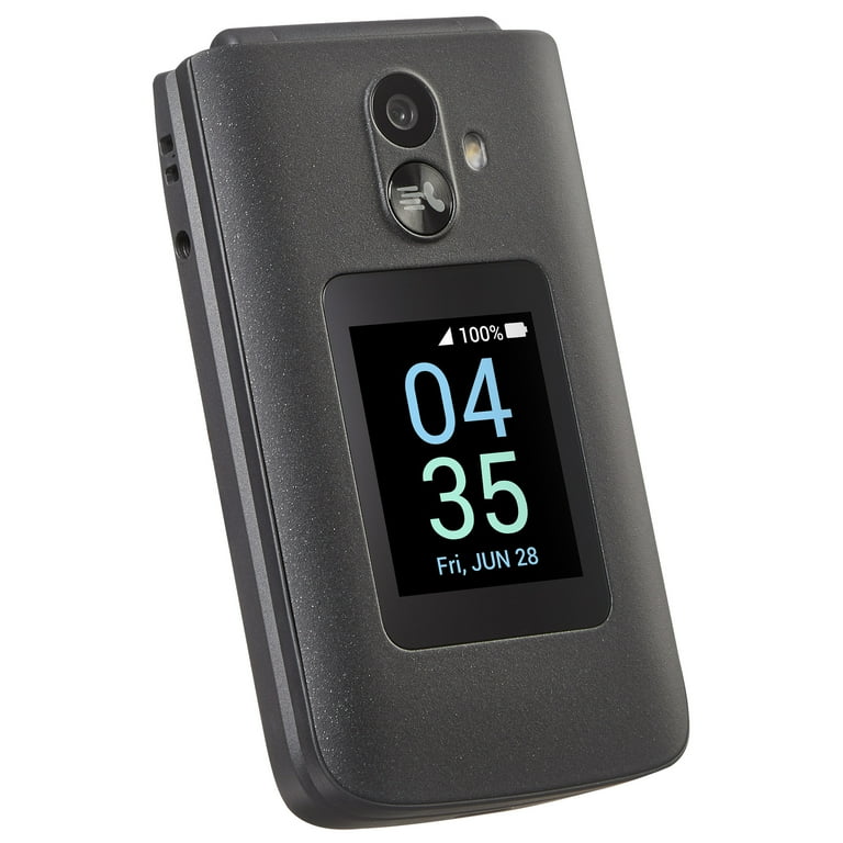 Verizon Prepaid TCL TCL Flip Go 3, Gray -Prepaid Smartphone