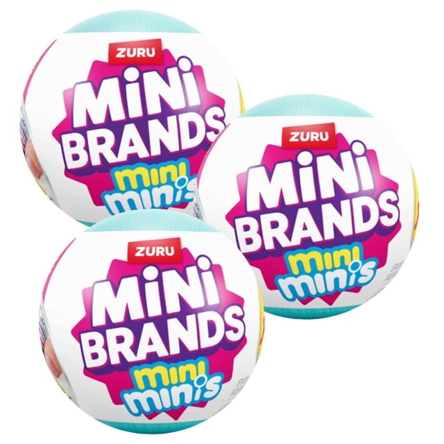 5 Surprise Mini Brands S1, Überraschungspack Multicolor