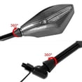 thumbnail image 3 of Motorcycle Modified 10mm Universal Rearview Mirror,B, 3 of 5