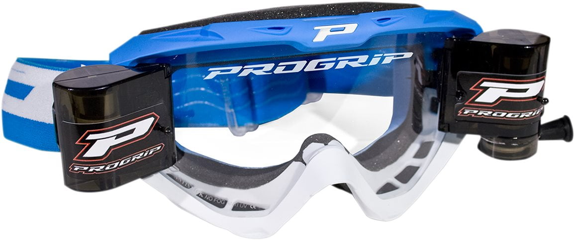 ADULT X1 GOGGLES MOTORCYCLE MOTORBIKE SCOOTER OFF ROAD MOTOCROSS M/X Blue 