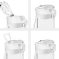 thumbnail image 7 of Brookstone White Compact Personal Blender with Additional Lid, BPA-Free, 500ml, 7 of 7