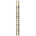 thumbnail image 3 of Ekena Millwork 94"H x 1/8"T Pandora Adjustable Acrylic Decorative Slat Wall Panel Kit, Gold Mirror (contains 16 Slats + 1 Straight Edge Starter Slat), 3 of 11