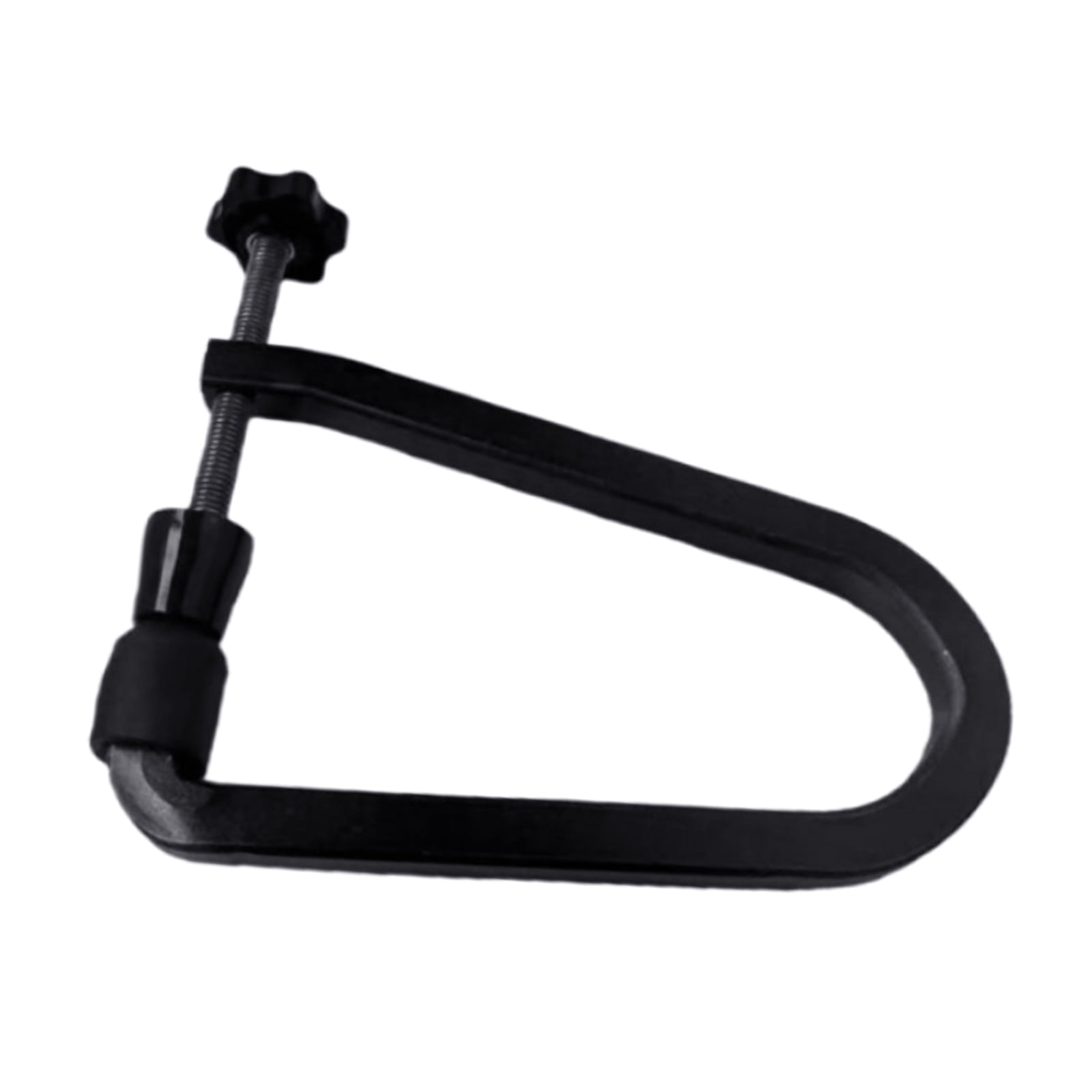 U Shape Adjustable Bridge Clamp for Black Classical Guitars with Stable Mounting Systems and Precise Installation