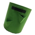thumbnail image 3 of Bolsa de cultivo de plantas de fresa, jardín de la casa, portátil, flor de patata, maceta, maceta, verde, 30x35cm, 6 agujeros Vogacara HA6255-02B, 3 of 6