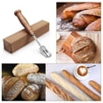 thumbnail image 3 of Jinsinto Bread Cutter Dough Bread Scoring Lame Toast Knife Razor Tool With 5 Replaceable Blades Protective Cover For Professional, 3 of 5