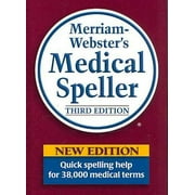 Merriam-Webster's Medical Speller (Edition 3) (Hardcover)